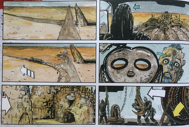 Иллюстрация из книги The Art of Mad Max: Fury Road